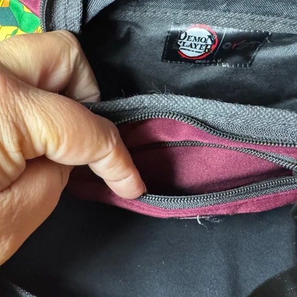 EUC Demon Slayer x OXGN collaboration Anime fanny pack belt shoulder bag - Picture 5 of 5